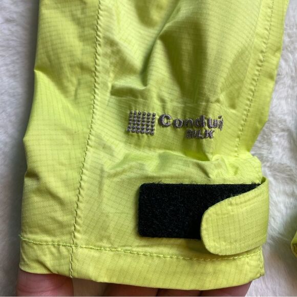 Mountain HardWear Yellow Conduit Silk Waterproof Jacket Size Small - Picture 11 of 16